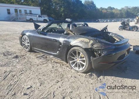 2018 Porsche 718 Boxster from USA, damaged, VIN WP0CA2A81JS211207